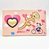 限时999Water shell foot gold 999 love gold rose high