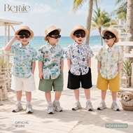 Bernie boys' beach shirt short sleeve set - Boys' short sleeve set 9-26kg - Boys' summer set - H1124