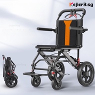 Wheelchair Simple Elderly Chair Foldable Travel Wheelchair Lightweight Small-scale Wheelchair