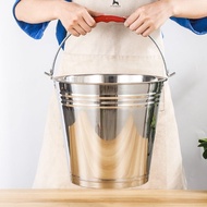 Xô inox xô đá xô inox có quai xách tiện lợi hiều kích cỡ