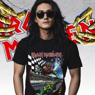 Iron Maiden v14 F1 Rock Band Tshirt Super Premium T-shirt Hypebeast Streetwear