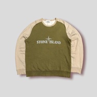 stone island original reflective crewneck