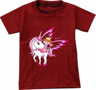 D&C KIDS Atasan kaos anak perempuan DTF-1158