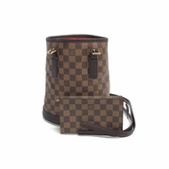 Louis Vuitton lv 棕棋盤格 水桶 肩背包