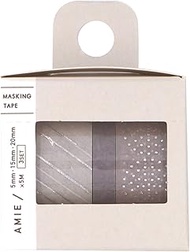 World Craft AM-MT3SET-008 Masking Tape, AMIE, Set of 3