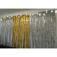 Birthday Glitter Curtain 1m X 3m, 1m X 2m, Birthday Wall Curtain