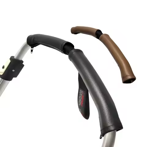 Stroller Handle Covers fit for Bugaboo bee3 bee 5 bee+ Baby Carriage PU Leather Armrest Case Protect