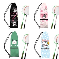 [Badminton Racket Bag] Sanrio Badminton Racket Bag Kuromi Pacha Dog Cartoon Anime Racket Bag New Style Sports Dedicated Messenger