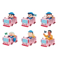 Re-Ment Crayon Shin-chan Kindergarten Bus Departure Oshinko 1 box approx. H100 x W70 x D40mm PVC, AB