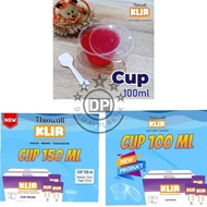 murah Cup Puding Merpati 150 Ml Cup Jelly Ice Cream Slime Rujak 150Ml 
