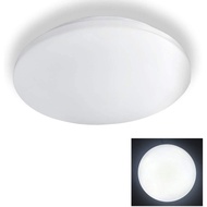 24W LED Ceiling Light, IP44 Indoor Flush Mounted Ceiling Light Fixture, Ø 33cm, for Other Home Appli