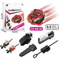 Beyblade X CX-08 01 Cerberus Flame Beyblade Xtreme with Ripcord Launcher Set Gyro Spinning Toy Battl