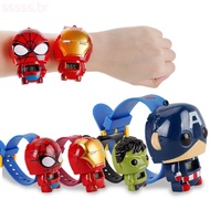 24 hours to deliver goodsMarvel Avengers Iron Man Hulk Spiderman Captain America Toy Watch HYIT