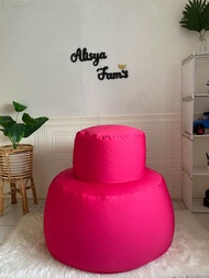 ALISYA - Bean Bag Gummy XL Bahan Jersey Spandex Zoya Plus Isi / Bean Bag Murah / Bean Bag Jumbo