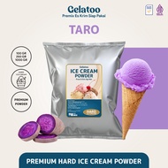 Bubuk Es Krim Hard Ice Cream Powder Premium Rasa Taro Gelatoo Taro 250 gram / 1 kg