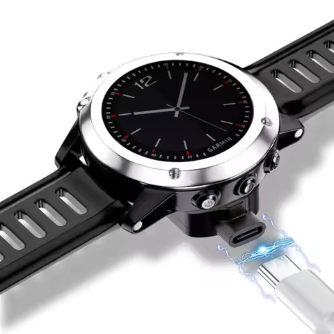 8 Pin/Type C To Garmin MARQ 2 MARQ (Gen 2) Watch Charger Adapter Plug and Play Female To Male Charge