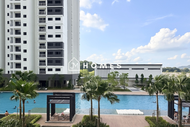Rumah  m² dengan 2 bilik tidur dan 2 bilik mandi peribadi di Cheras (C180 Trader Park Balcony Pool V