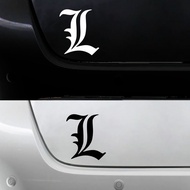Death Note L Vinyl Cutting Car Sticker