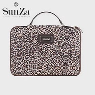 【SunZa】11吋 筆電提案包 咖啡豹紋 Ultrabook/Notebook/Macbook 咖啡豹紋