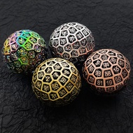 Hollow 100-Sided Dice Golden Dungeons and Dragons COC Running Team D100 Board Game Accessories DND G