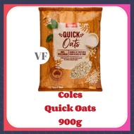 Coles Australia Quick Oats 900g