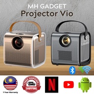 MH GADGET Vio Smart Projector Support Android System Youtube Netflix