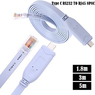 Test Line TYPE-C To RJ45 1.8m RJ45 console RS232 For Cype Router Serial