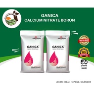 Garsoni GANICA (5KG/25KG) - Baja Calcium Nitrate Boron, Penggalak Akar, Bunga Kurang Gugur