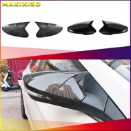 Hyundai Elantra MD AD 2012-2018 Side Mirror Cover Cap Rearview Wing Mirror Shell Carbon Fiber Trim S