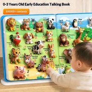 [Ready Stock Ready Stock Shipment] Talking Ai Big Scene Early Teaching Book 0-9 Years Old Baby Enlig