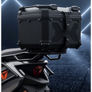 36L 45L 55L 55L 65L Large Capacity Aluminum Alloy Motorcycle Trunk Tail Box Quick Release Tool Box E