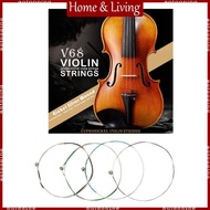 AOTO 4Pcs pack Full Set  Quality Violin Strings Size 1 2 1 4 Violin Strings Kit
