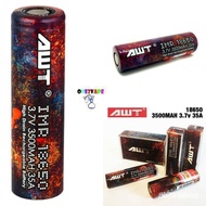 AWT 18650 3500mah 35A Rainbow battery With AWT C2 li-ion battery charger