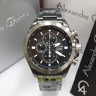 PRIA Alexandre Christie 6508 Men's Watches Black Dark Gray / Alexander Christie Men AC 6508