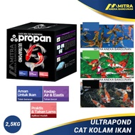 ULTRAPOND PROPAN 2,5 KG / CAT KOLAM IKAN KOI / CAT WATERPROOF KOLAM