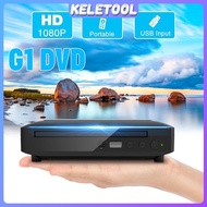 1080P Pemutar DVD CD HD VCD DVD Media Player USB 110V-240V Multimedia Digital Dukungan Digital Karao