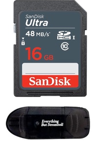 16GB SD SDHC Flash Memory Card works with NINTENDO 3DS DS DSI & Wii Media Kit, Nikon SLR Coolpix Cam