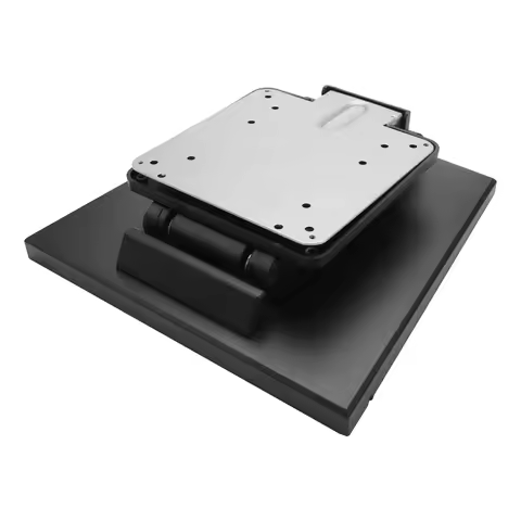 A23F-Tilt Mounted Fold Monitor Holder Vesa 10Inch-27Inch Lcd Display Press Screen Stand
