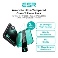ESR iPad 10/11 (25) | Air 11 (24/25/26) | Air 13 (24/25/26) | Mini 7/6 - Armorite Ultra-Tempered Gla