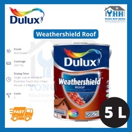 5L Dulux Weathershield Roof (Roof Paint) 5 Liter Cat Atap Rumah ICI Dulux High Quality