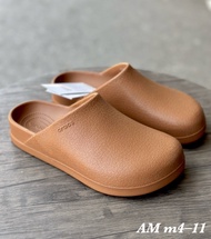 รุ่น Crocs Dylan Clog รองเท้าแตะแบบสวม Sz.M4-M11 ทรงเปิดส้น สีคลาสสิค มีเก็บปลายทาง จัดส่งทุกวัน AMA