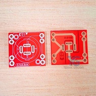 Red Board 33x31mm 2-Way Mono Speakon Socket PCB