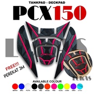 ASLY PCX 150 Tankpad Accessories, Full Premium Rubber Material, PCX 150 Accessories