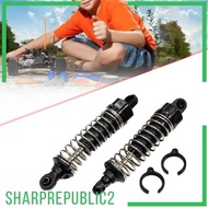 [Sharprepublic2] 2x RC Shock Absorber DIY Modified Parts Shock Dampers Spare Parts 1/16 Scale for 16101 16201 16103 Model RC Hobby Car