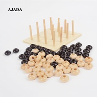 [AJAZ] Four in A Row Board Games 4 Connect in A Row Travel Games Classic Strategy Game for Adults & 