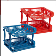 Felton FDL1256 Double Layer Plastic Dish Rack