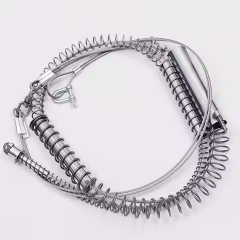 1PC Double Stronger Spring For the Wild Boar Trap Fox Mouse Trap Replacement With Nuts