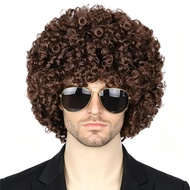M-XL 70s Retro Male Disco Stage Costume Disco Costume Halloween Carnival Hot Dance Costume