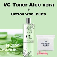 Vc toner Aloe veera + cotton wool