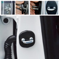 NANASALONNN 4Pcs Car Door Lock Cover Door Stopper Covers for Toyota Camry Rav4 Reiz Yaris Highlander